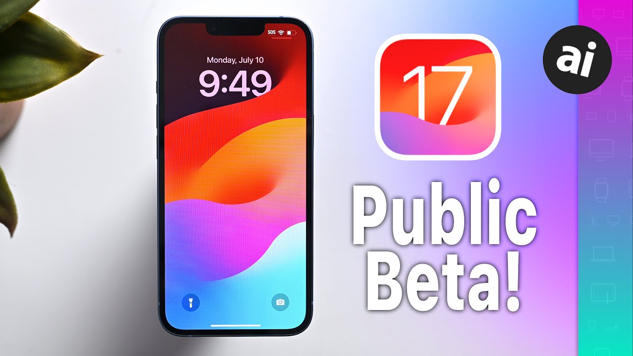 How to install the iOS 17 public beta